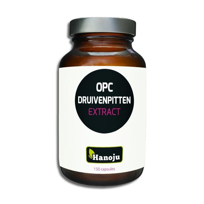 Hanoju OPC druivenpitten extract 400mg 150 Capsules