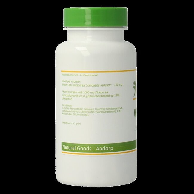 Elvitum Wild yam 100 mg 16 % diosgénine 120 gélules végétales