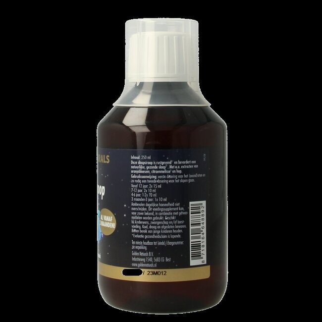 Golden Naturals Slaap siroop 250 Milliliter