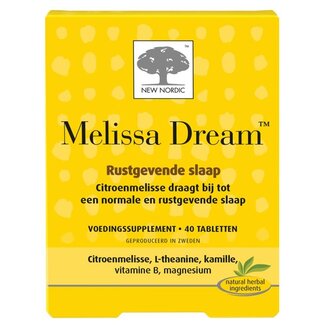 New Nordic New Nordic Melissa dream 40 Tabletten