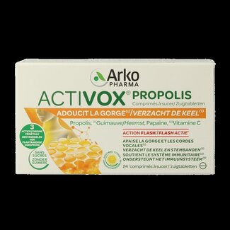Activox Activox Royal keel pastilles 24 Pastilles