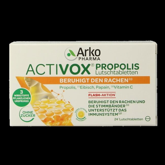 Activox Royal keel pastilles 24 Pastilles