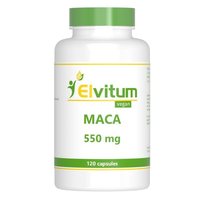 Elvitum Maca 120 Vegetarische capsules