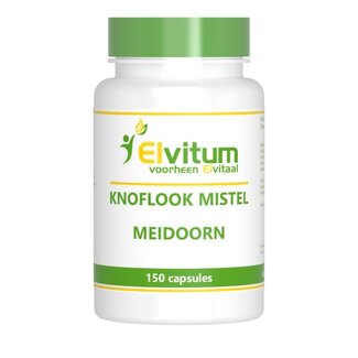 Elvitum Elvitum Knoflook mistel meidoorn 150 Capsules
