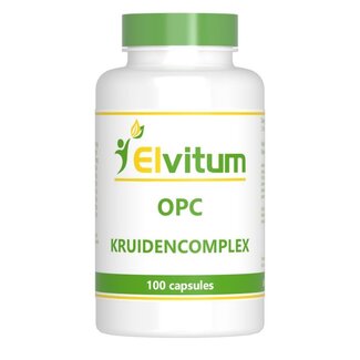 Elvitum Elvitum OPC kruidencomplex 100 Vegetarische capsules