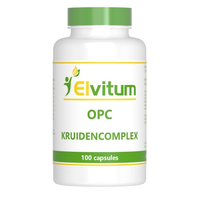Elvitum OPC kruidencomplex 100 Vegetarische capsules