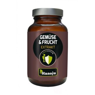 Hanoju Hanoju Groente en fruit extract 500mg 90 Vegetarische capsules