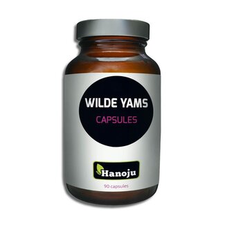 Hanoju Hanoju Wild yams 500mg 90 Vegetarische capsules