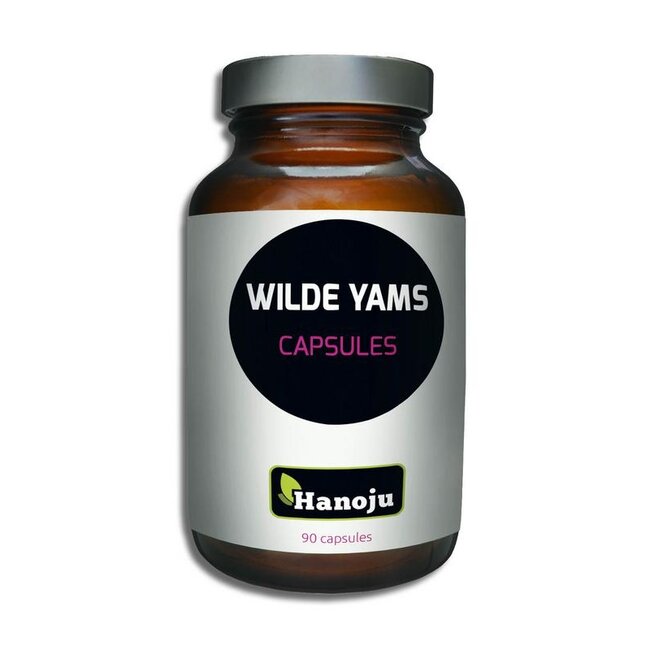 Hanoju Wild yams 500mg 90 Vegetarische capsules