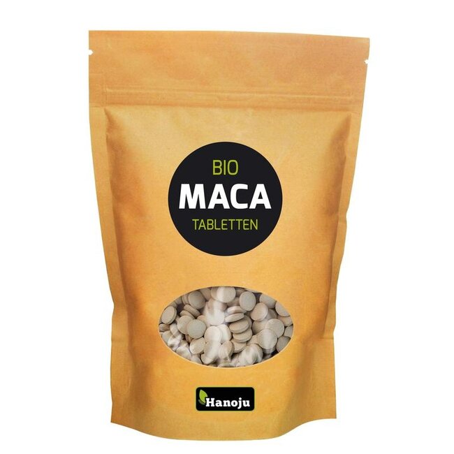 Hanoju Maca premium 500mg paper bag bio 2000 Stuks