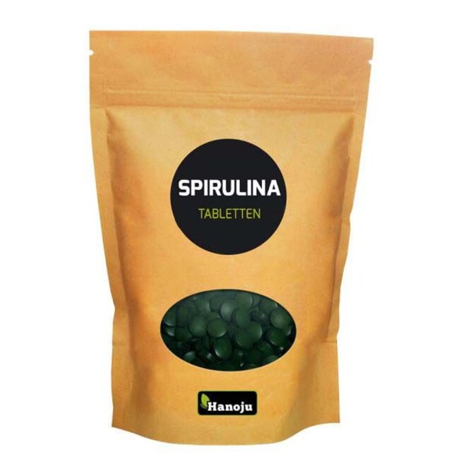 Hanoju Spirulina 400mg premium zak 625 Tabletten