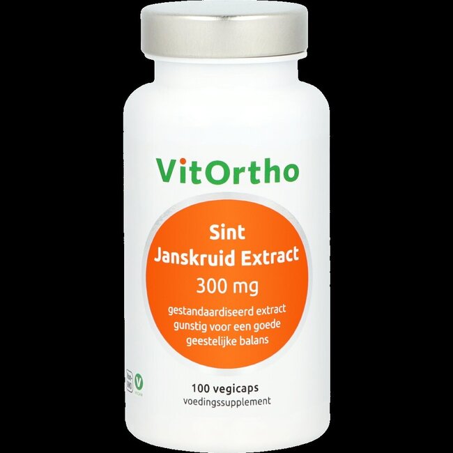 VitOrtho Sint Janskruid extract 300 mg 100 Vegetarische capsules