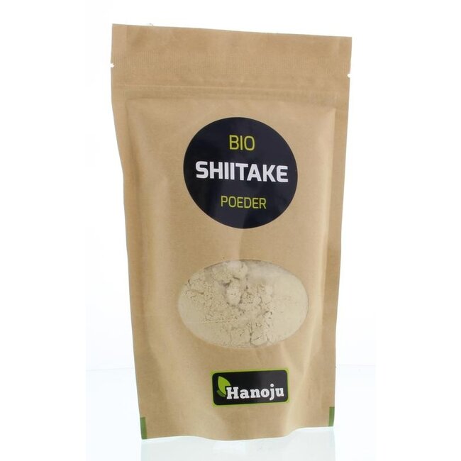 Hanoju Shiitake poeder bio 100 Gram