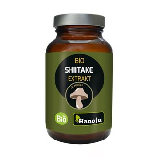 Hanoju Hanoju Shiitake extract bio 90 Vegetarische capsules