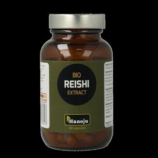 Hanoju Hanoju Reishi extract bio 60 Vegetarische capsules