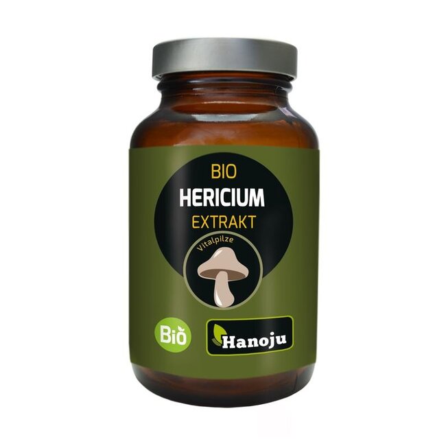 Hanoju Hericium extract bio 90 Vegetarische capsules