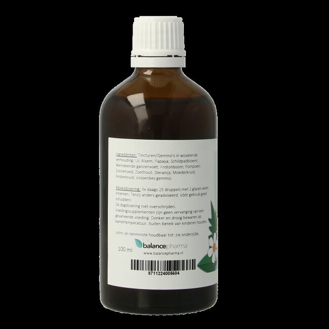 Balancepharma HGP034 Gemmoplex parasitaire lymf 100 Milliliter