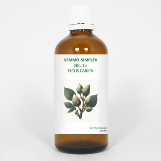 Balancepharma Balancepharma Gemmo simplex 15 ficus carica 100 Milliliter