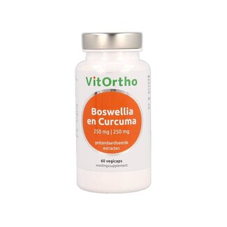 VitOrtho VitOrtho Boswellia 250mg en curcuma 250mg 60 Capsules