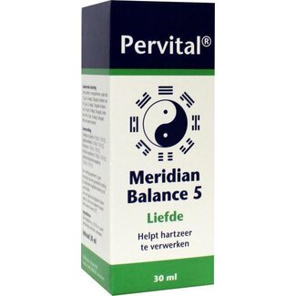 Pervital Pervital Meridian balance 5 liefde 30 Milliliter