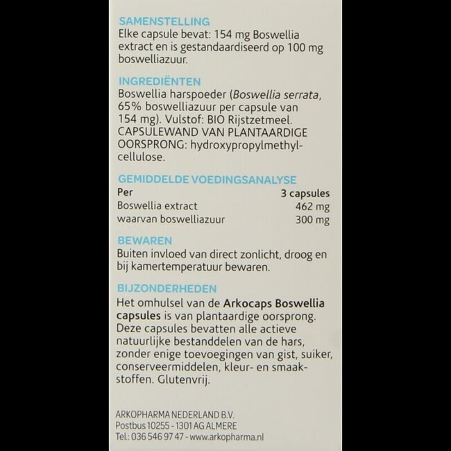 Arkocaps Boswellia 45 Gélules
