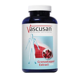 Vascusan Vascusan Granaatappel extract 500 60 Tabletten