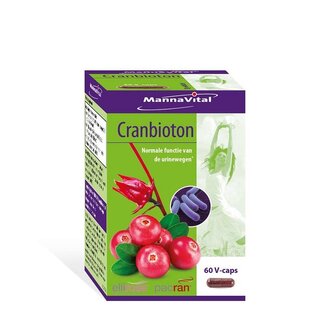 Mannavital Mannavital Cranbioton 60 Capsules