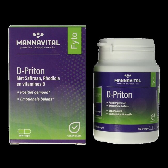 Mannavital D-priton 60 Capsules