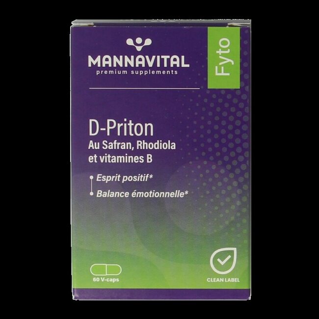 Mannavital D-priton 60 Capsules