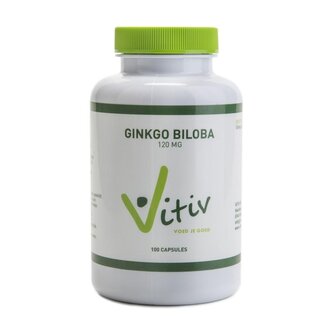 Vitiv Vitiv Ginkgo biloba 100 Capsules