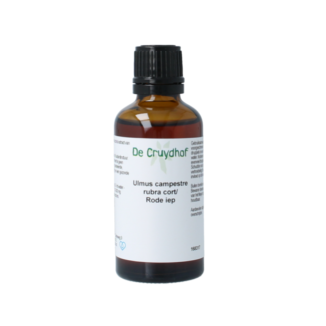 Cruydhof Ulmus campestre rubra / rode iep tinctuur 50 Milliliter