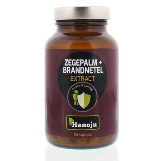 Hanoju Hanoju Zegepalm & brandnetel extract 90 Capsules