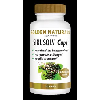 Golden Naturals Golden Naturals Sinusolv 30 Gélules