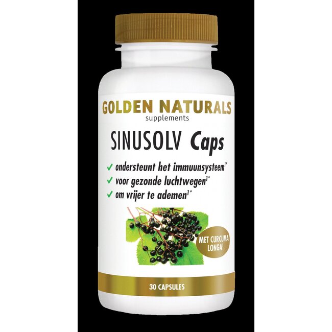 Golden Naturals Sinusolv 30 Capsules