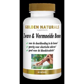 Golden Naturals Golden Naturals Zware en vermoeide benen 60 Vegetarische capsules