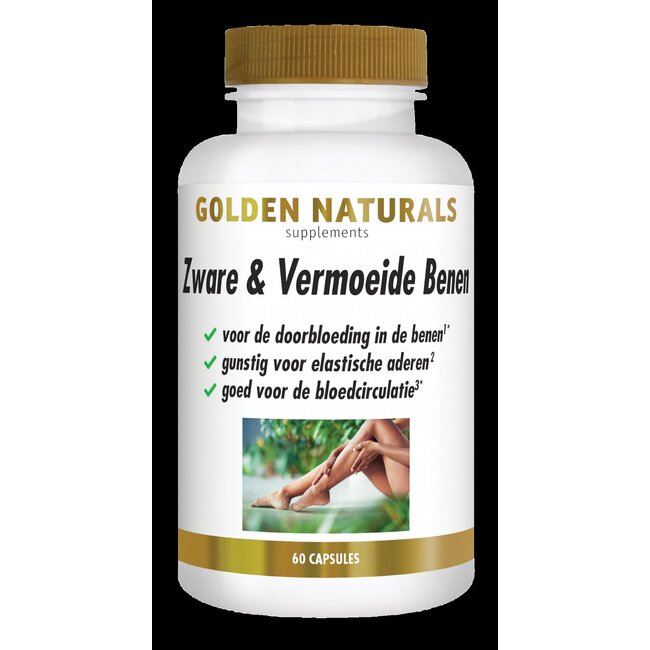 Golden Naturals Zware en vermoeide benen 60 Vegetarische capsules