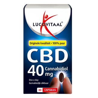 Lucovitaal Lucovitaal CBD 40 mg 30 Capsules
