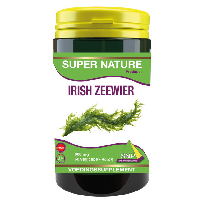 SNP Irish zeewier 600 mg puur 900mcg jodium 60 Vegetarische capsules