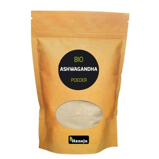 Hanoju Hanoju Ashwagandha organic poeder 1 Kilogram