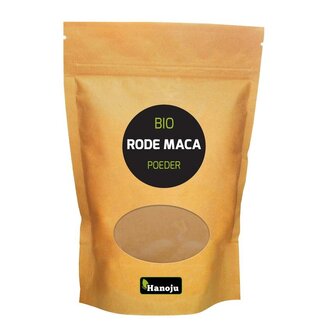 Hanoju Hanoju Bio rode maca poeder 500 Gram