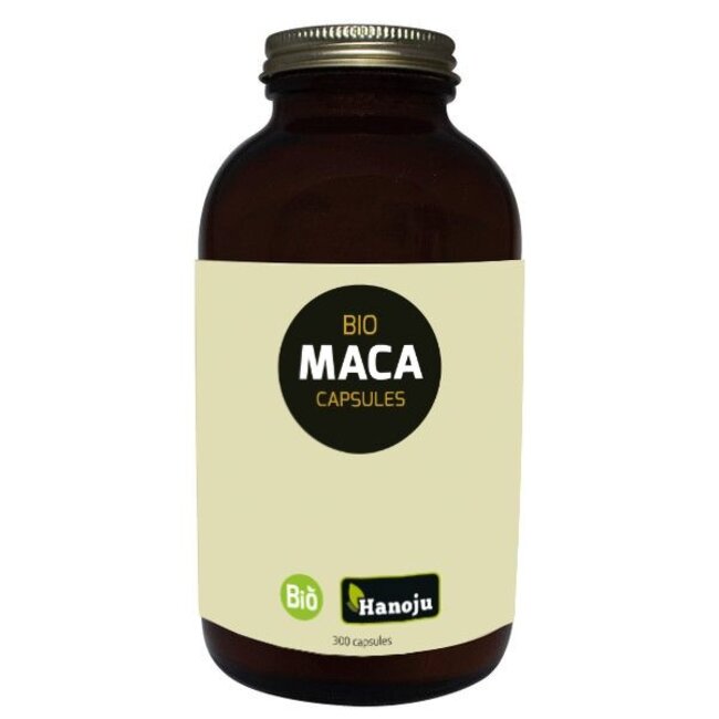 Hanoju Bio maca capsules 300 Capsules