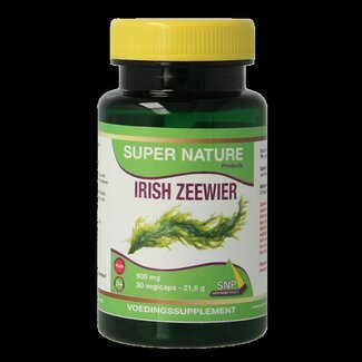 SNP SNP Irish zeewier 600 mg puur 900mcg jodium 30 Vegetarische capsules