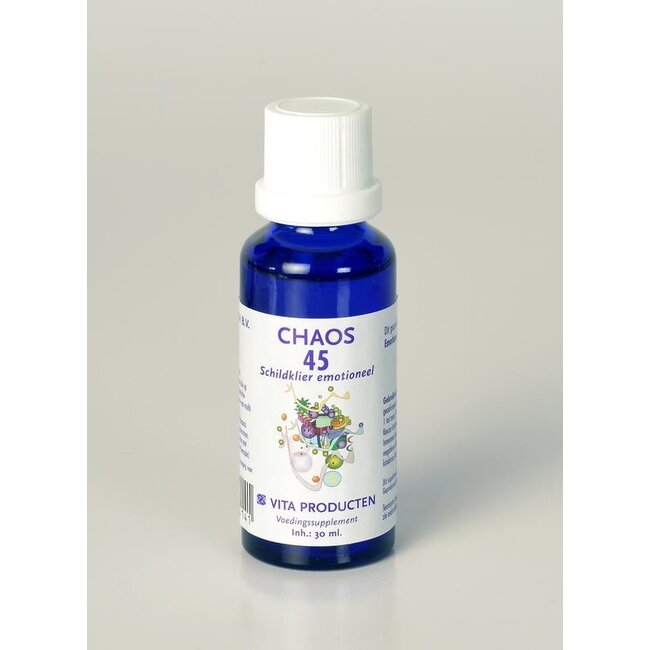 Vita Chaos 45 Schildklier emotioneel 30 Milliliter