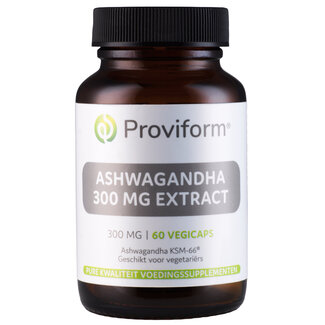 Proviform Proviform Ashwagandha 300 mg KSM-66 60 Vegetarische capsules
