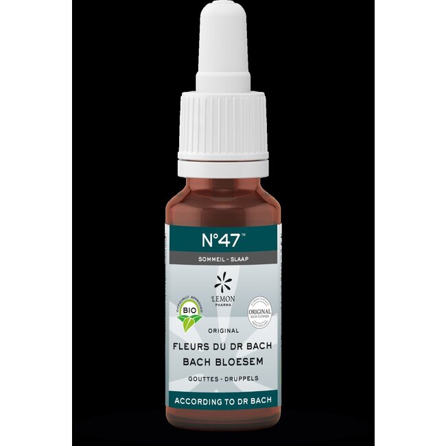 Bach Bloesem Bach bloesems mengeling 47 slaap bio  20 Milliliter