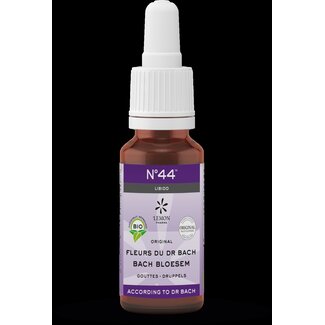 Bach Bloesem Fleurs de Bach Mélange 44 Libido Bio 20 ml