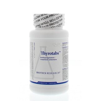 Biotics Biotics Thyrotabs 90 Tabletten
