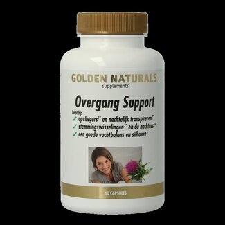 Golden Naturals Golden Naturals Overgang support 60 Vegetarische capsules