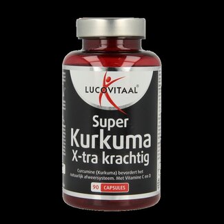 Lucovitaal Lucovitaal Super curcumine x-tra krachtig 90 Capsules