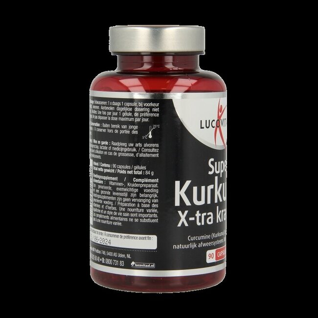Lucovitaal Super Curcumine extra puissant 90 gélules